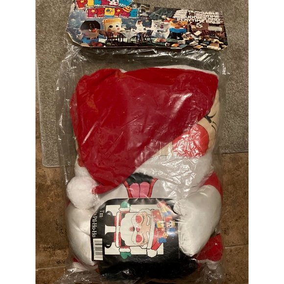 Vintage 1987 RARE Pillow People Santa Clauses Plush Shelf Sitter - Picture 1 of 3
